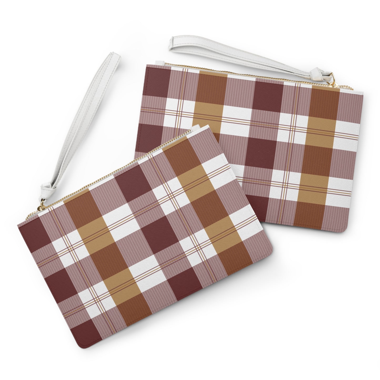 Clutch Bag - Fall Plaid