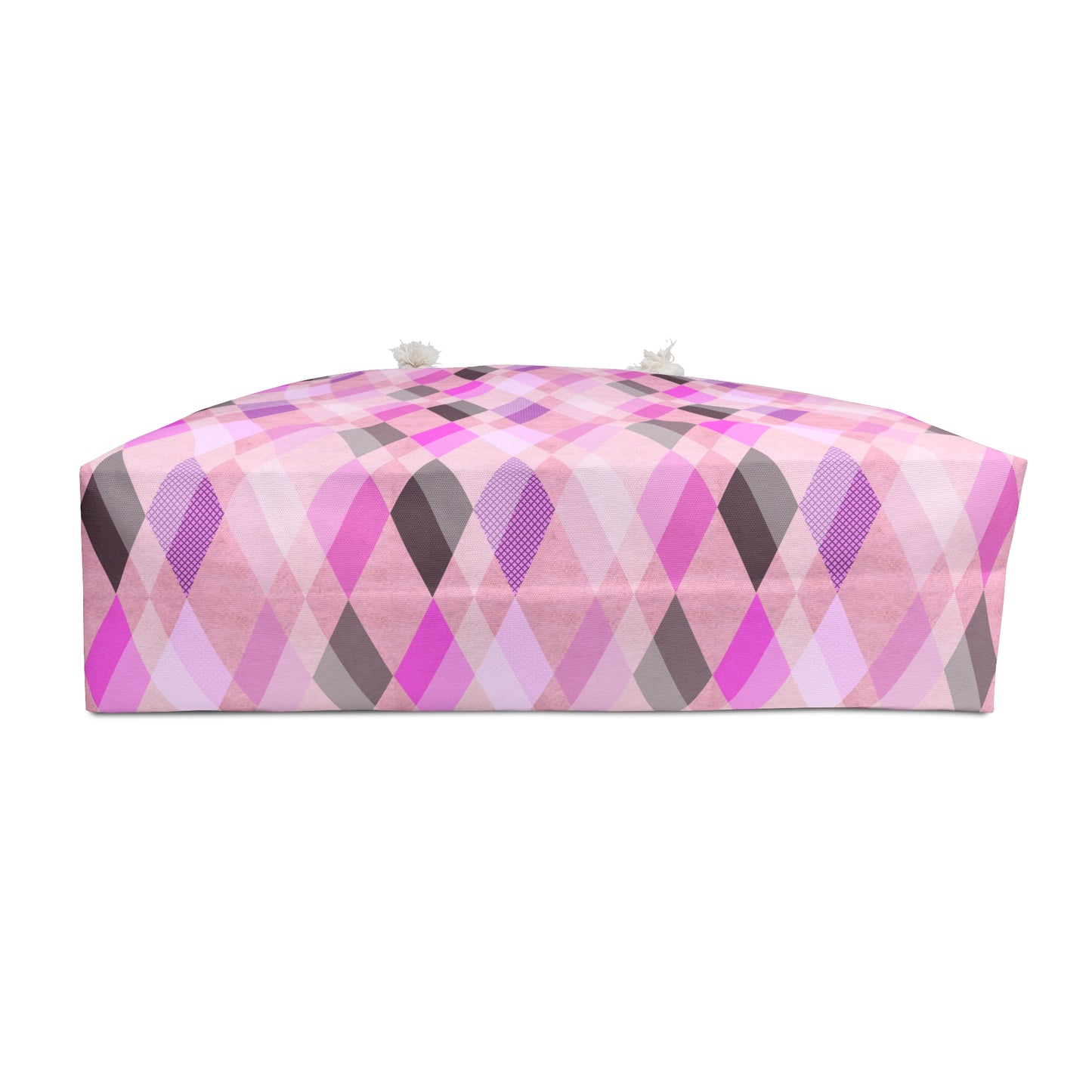 Weekender Bag - Chic Pink Argyle Inspired