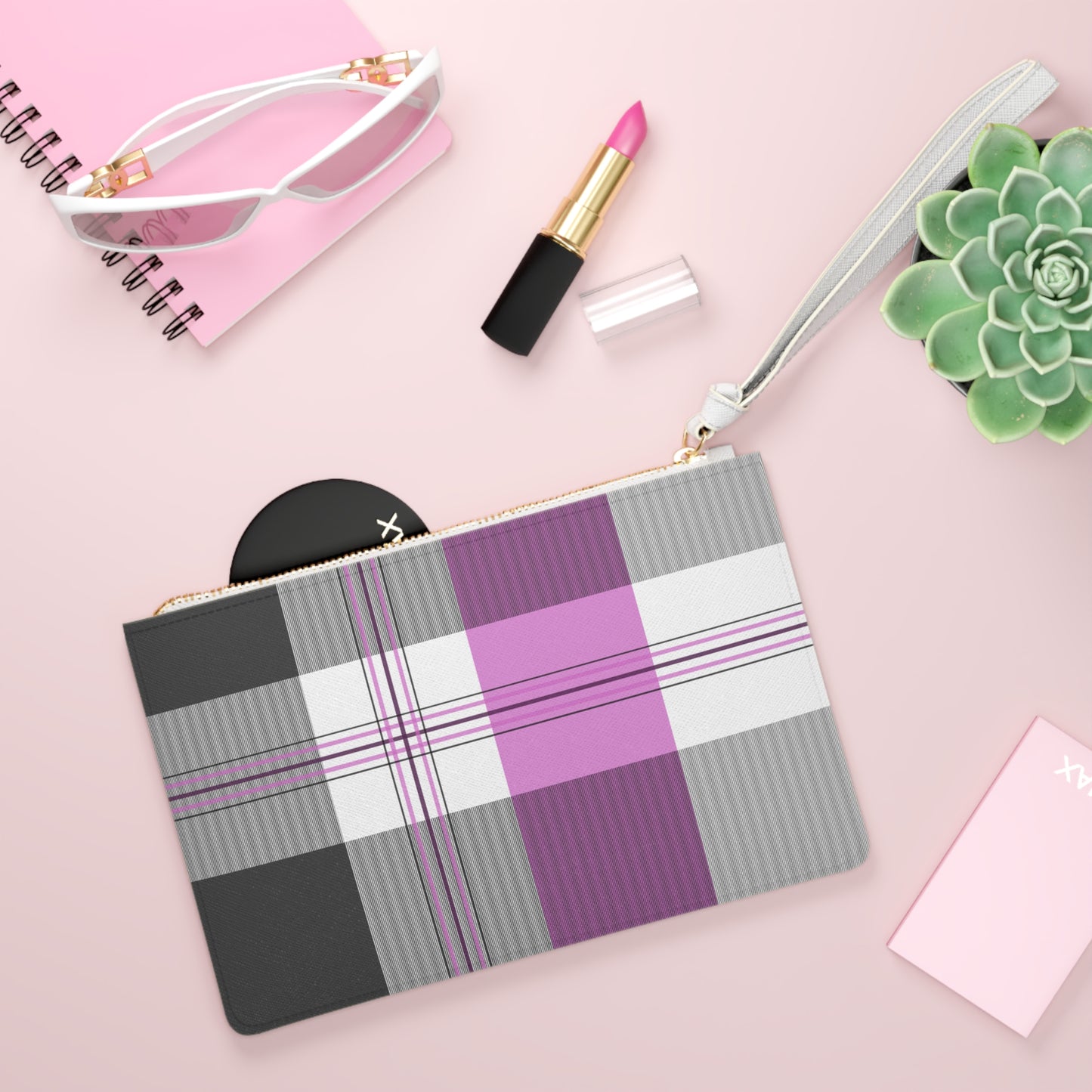 Clutch Bag - Chic Plaid