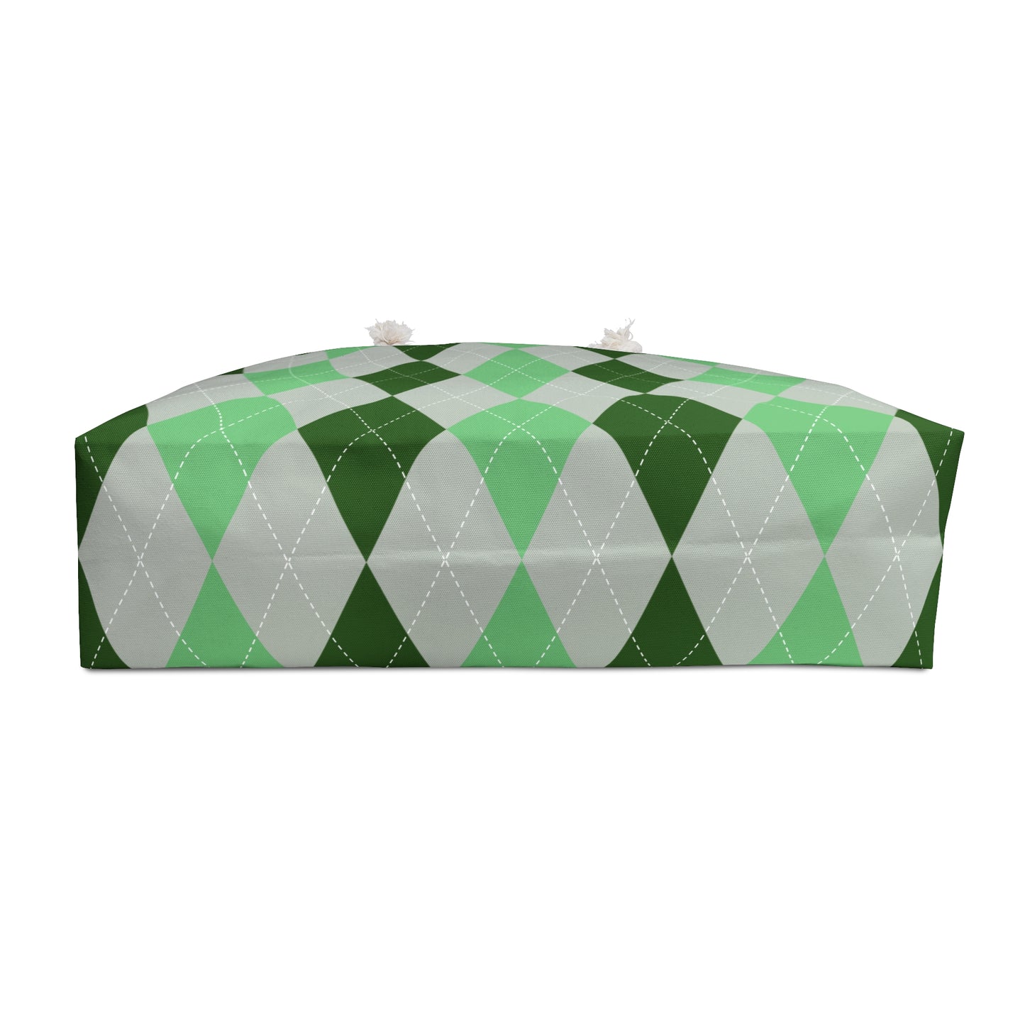 Weekender Bag - Green Argyle