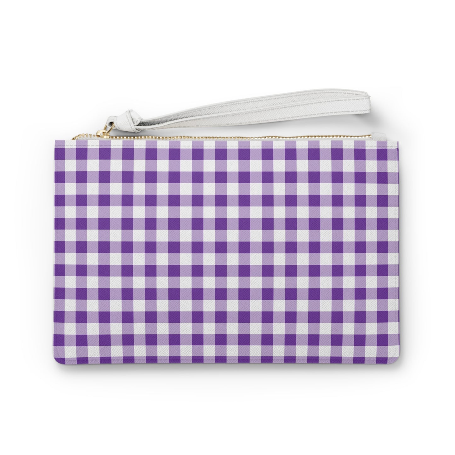 Clutch Bag - Purple Plaid