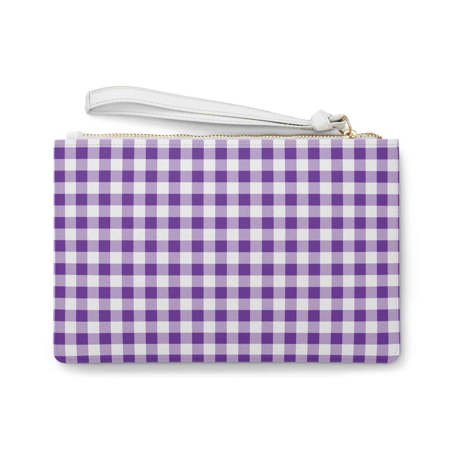 Clutch Bag - Purple Plaid