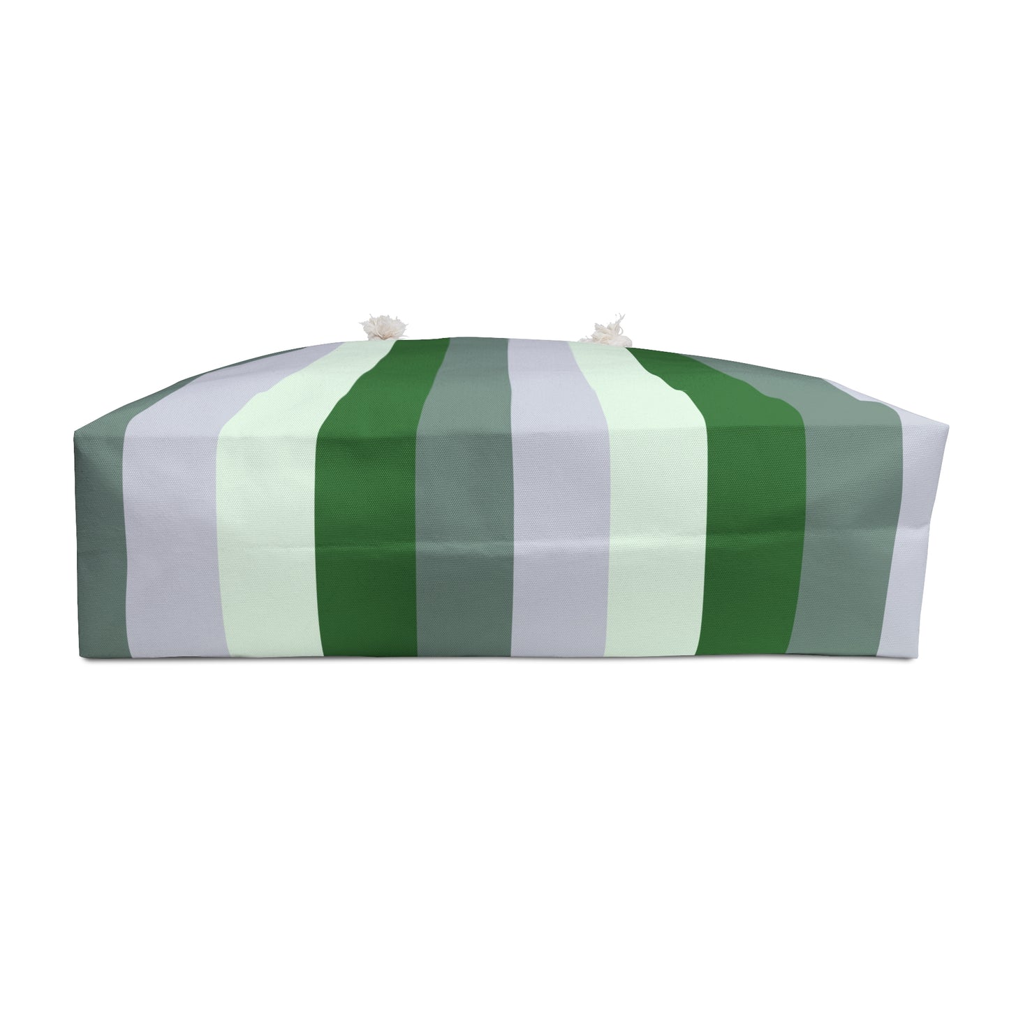 Weekender Bag - Stylish Green Stripes