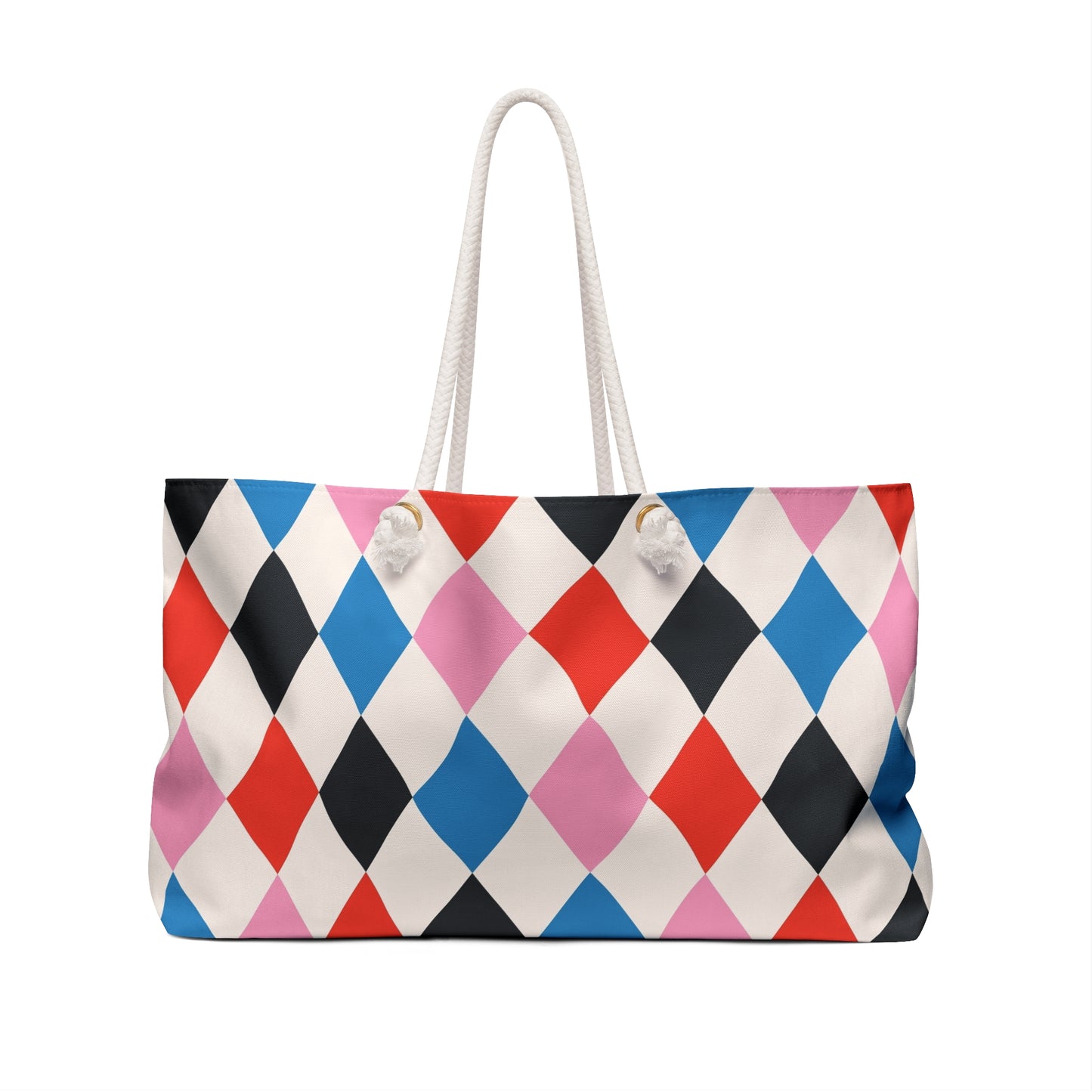 Weekender Bag - Multicolored Diamonds
