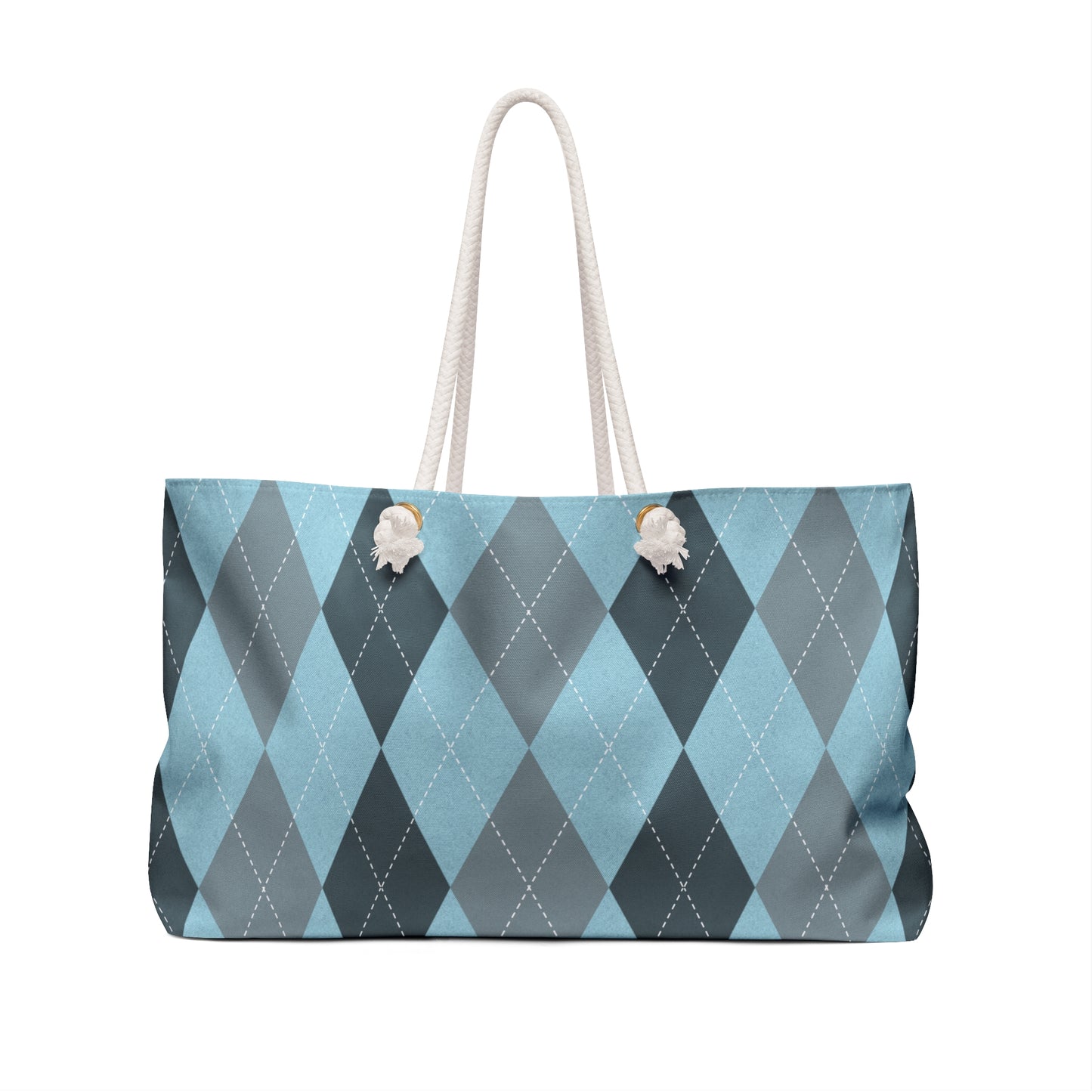 Weekender Bag - Blues and Grey