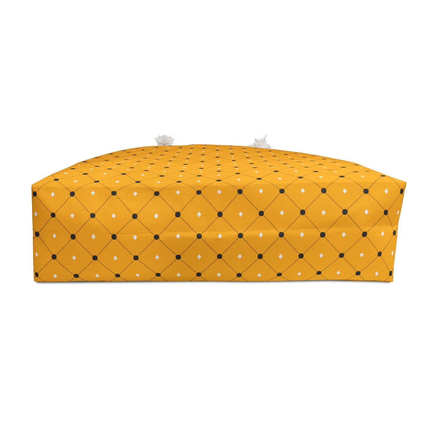 Weekender Bag - Chic Yellow Tuft Look