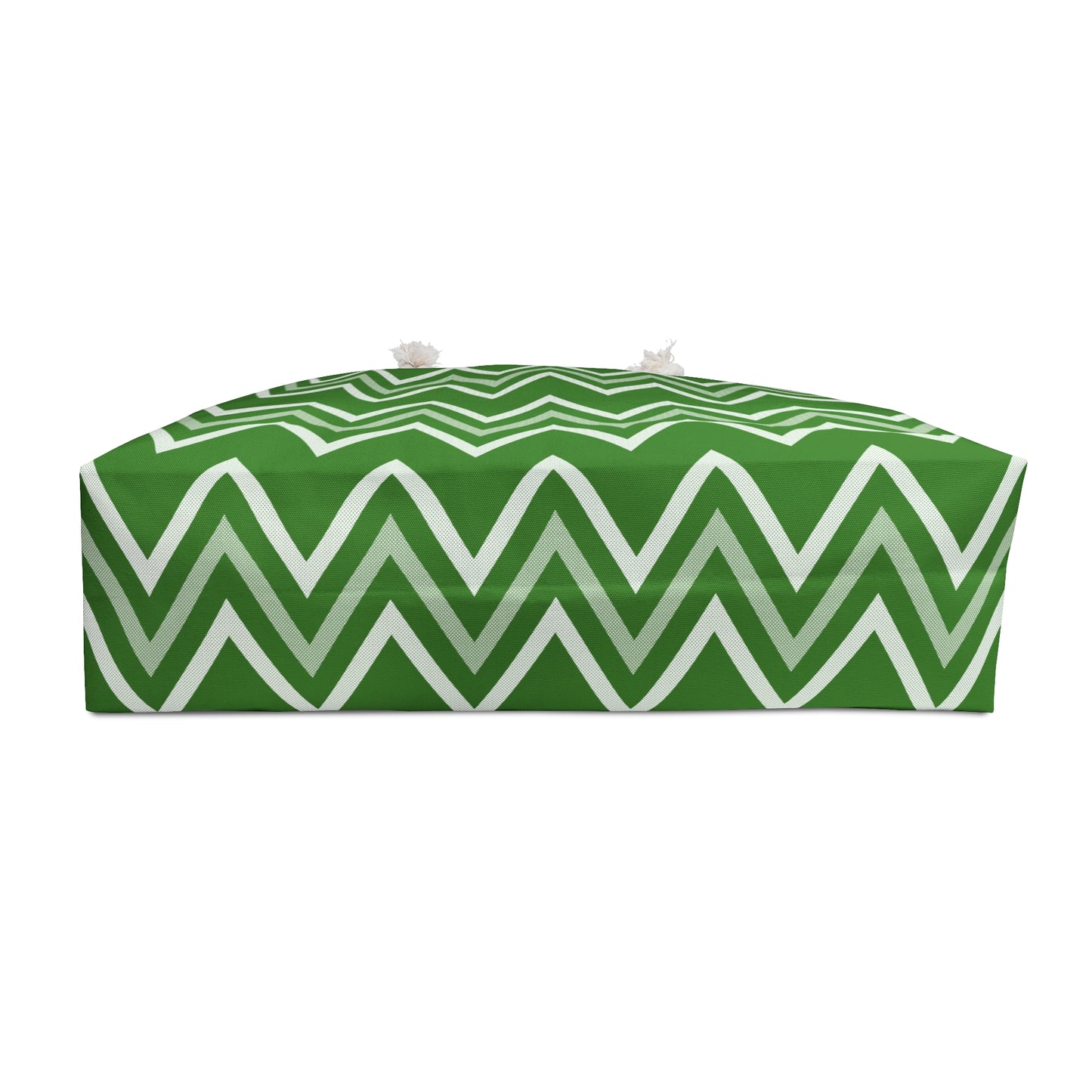 Weekender Bag - Green Zigzag