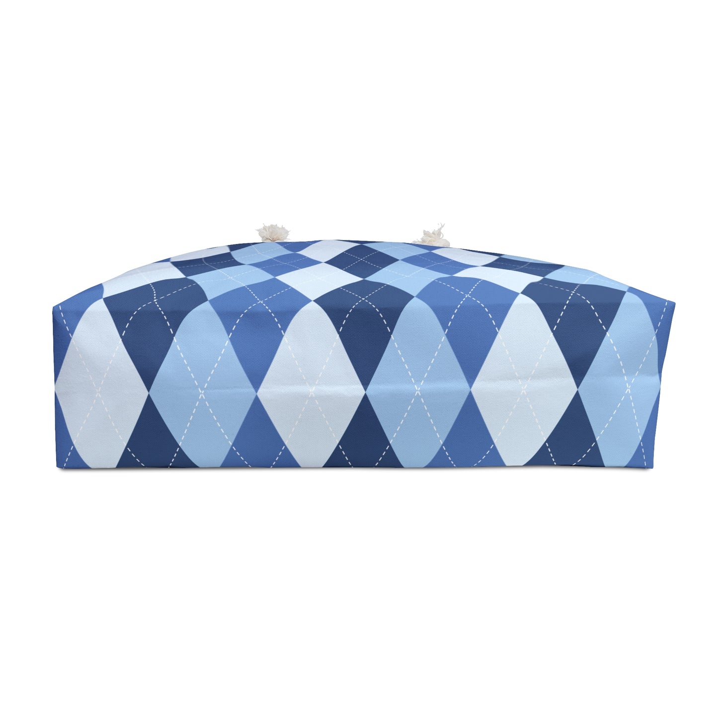 Weekender Bag - Blue Argyle
