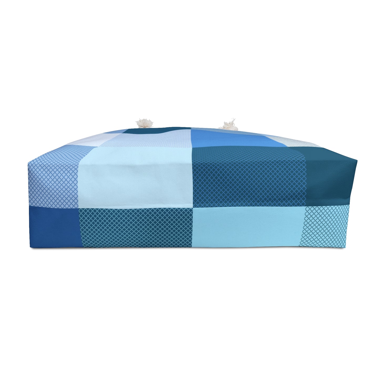 Weekender Bag - Shades of Blue Checkered