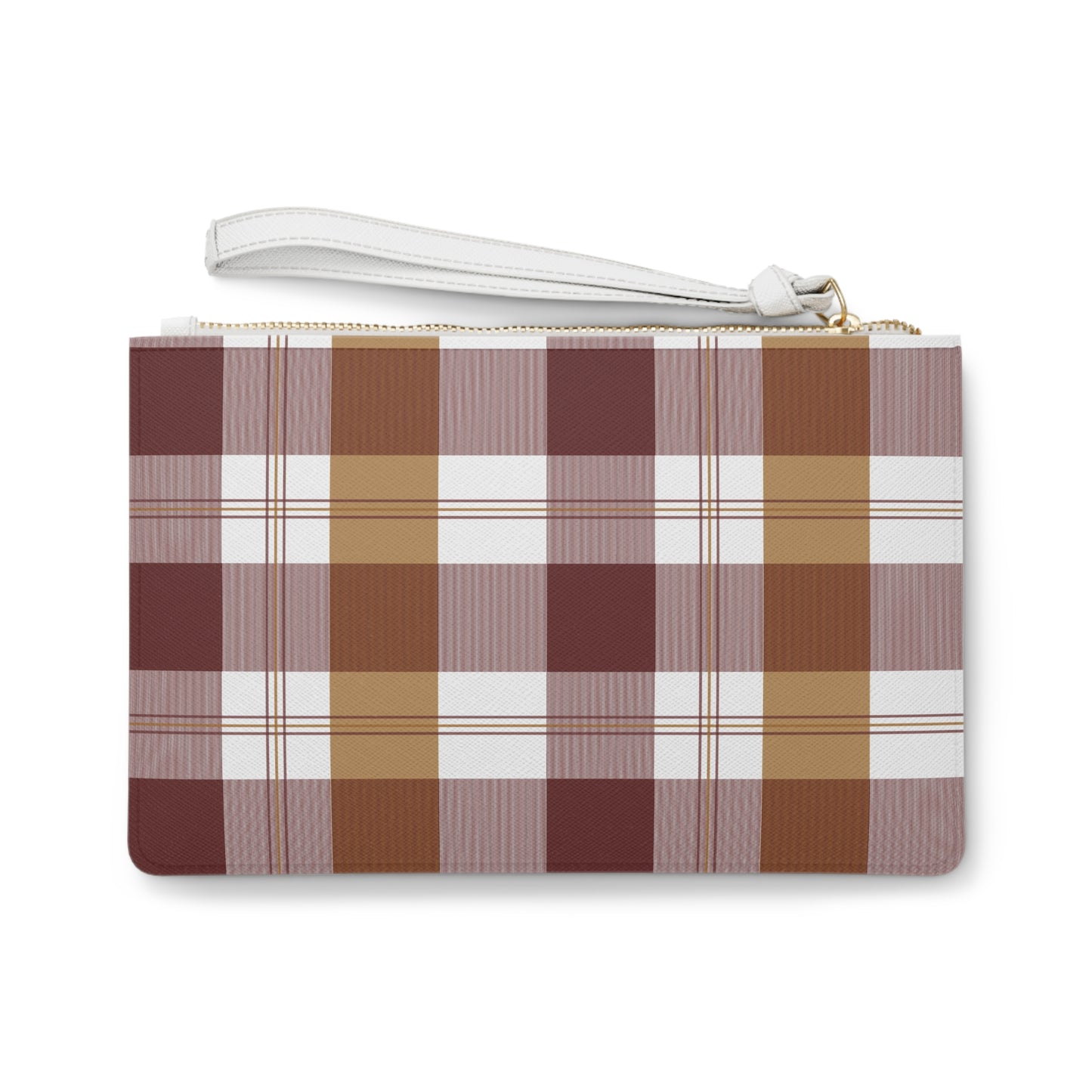 Clutch Bag - Fall Plaid